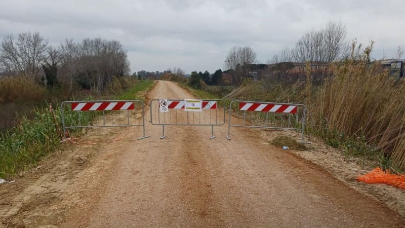 Lavori Nuova Pista Ciclabile Lungo L Argine Del Tevere Calpestato Il