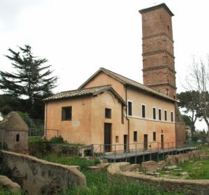 Complesso della basilica di S. Ippolito (foto: Parco Archeologico Ostia Antica)